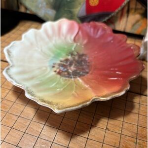 L’arrive des Moissonneurs dans les Marais Pontins Leaf Plate 6.25”Lx5.75”Lx1”H